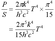 wiskundige afleiding van de constante van Stefan-Boltzmann